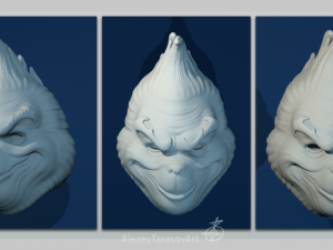 grinch stole christmas 3D Print Model