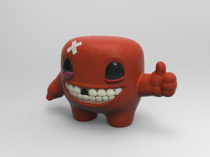 meat boy Modelo de Impressão 3D