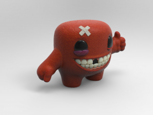 meat boy Modelo de Impressão 3D