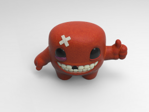 meat boy Modelo de Impressão 3D