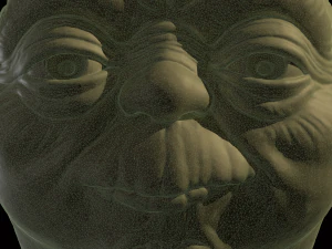 yoda head mask 3D Print Model
