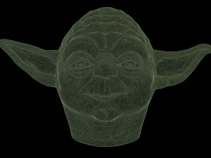yoda head mask 3D Print Model
