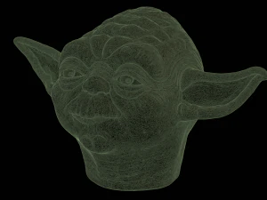 yoda head mask 3D Print Model