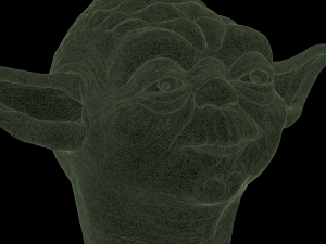 yoda head mask Modelo de Impressão 3D