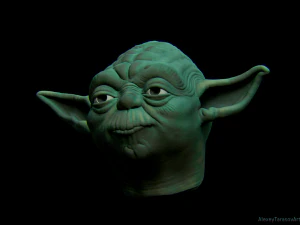 yoda head mask 3D Print Model