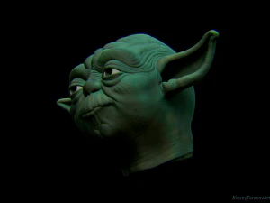 yoda head mask 3D Print Model