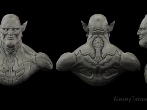 cyborg elf 3D Print Model