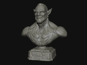 cyborg elf 3D Print Model