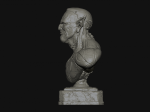 cyborg elf 3D-printmodel