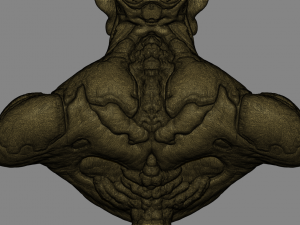 cyborg elf 3D-printmodel