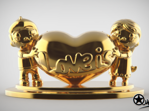 love is Modelo de impresión 3D
