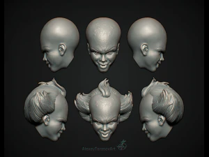pennywise mask 3d-printable 3D Print Model