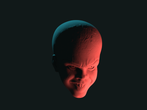 pennywise mask 3d-printable Modello di stampa 3D