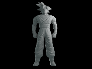goku dragon ball z 3D-printmodel