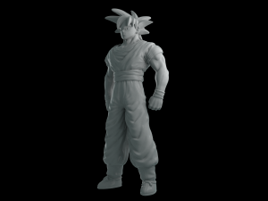 goku dragon ball z 3D-printmodel