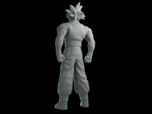 goku dragon ball z 3D-printmodel