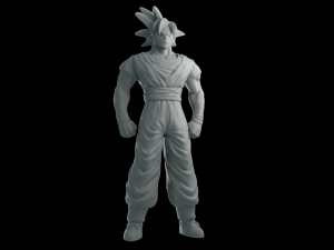 goku dragon ball z 3D-printmodel