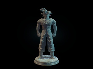 goku dragon ball z 3D-printmodel