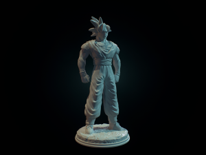 goku dragon ball z 3D-printmodel