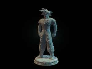 goku dragon ball z 3D-printmodel