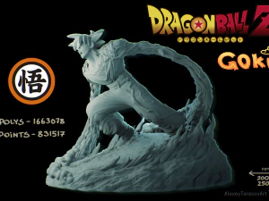 Supporto per Goku Dragon Ball Z Modello di stampa 3D