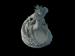 goku dragon ball z stand 3D Print Model