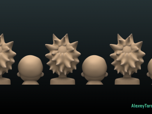 rick and morty pack2 Modelo de Impressão 3D