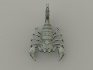 scorpion 3Dプリントモデル