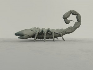 scorpion 3Dプリントモデル
