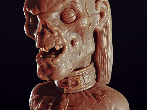 Tales from the Crypt for 3d printing Modelo de Impressão 3D