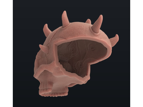 Darth Maul Skull for 3d printing Model do druku 3D