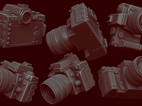 NIKON camera for 3d printing 3D printmodel