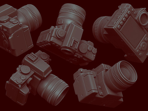 NIKON camera for 3d printing 3D printmodel