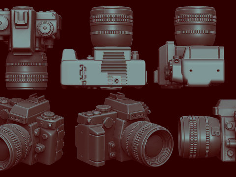 NIKON camera for 3d printing 3D printmodel