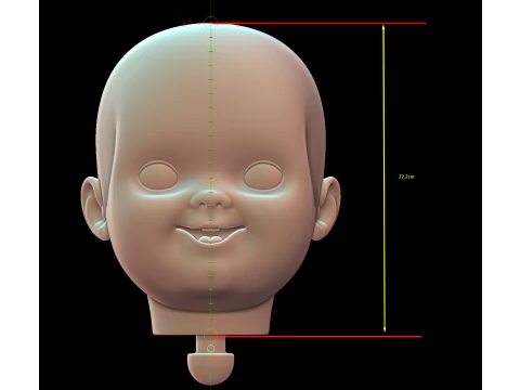 Chucky separated doll 12 parts 3D Print Model