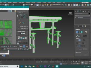 japanese gates torii model 3D Model