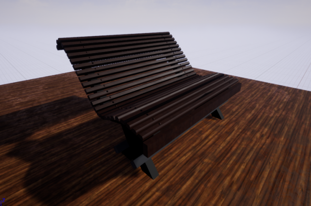 3d bench 3D Model .c4d .max .obj .3ds .fbx .stl .blend 