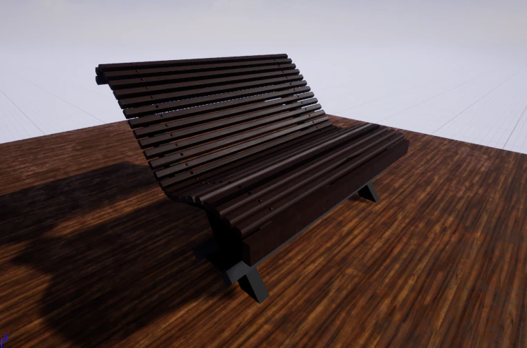 3d bench 3D Model .c4d .max .obj .3ds .fbx .stl .blend 