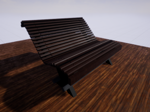 3d bench Modelo 3D
