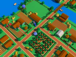 pack 116 models for farm low poly unityasset 3D Model