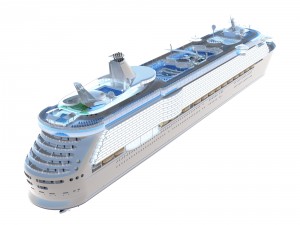 cruise ship Modelo 3D