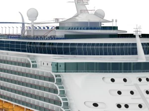 cruise ship 3D Model