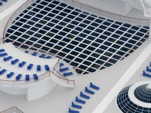 cruise ship 3D Model