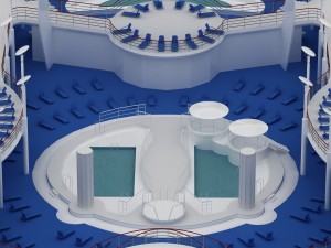 cruise ship Modelo 3D