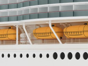 cruise ship 3D Model