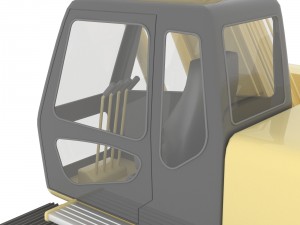 excavator Modèle 3D