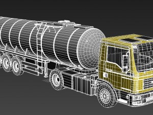 heavy truck 3D 모델