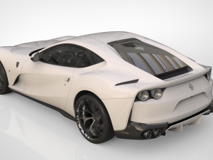 ferrari 820 3D 모델