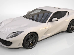 ferrari 820 3D Model