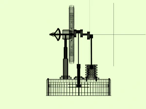 motor Stirling Modelo 3D
